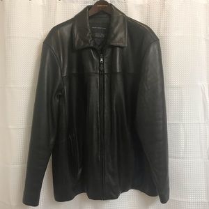 Men’s Marc New York Leather Coat